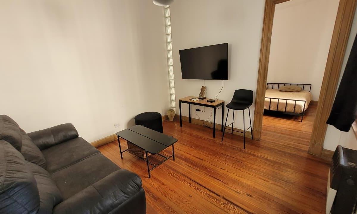 Apartamento de três ambientes com 1 quarto em San Telmo