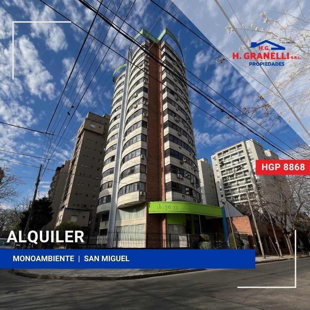 Monoambiente amoblado en San Miguel