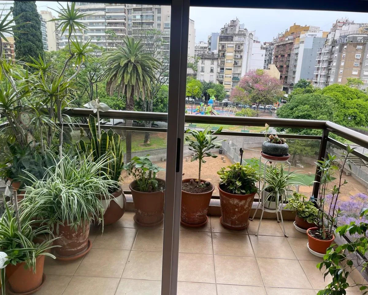 Apartamento de três ambientes mobiliado em Balvanera