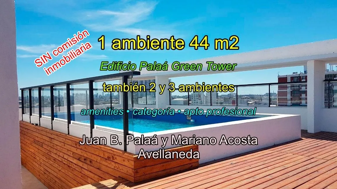 Kitnet novo de 44 m² em Avellaneda