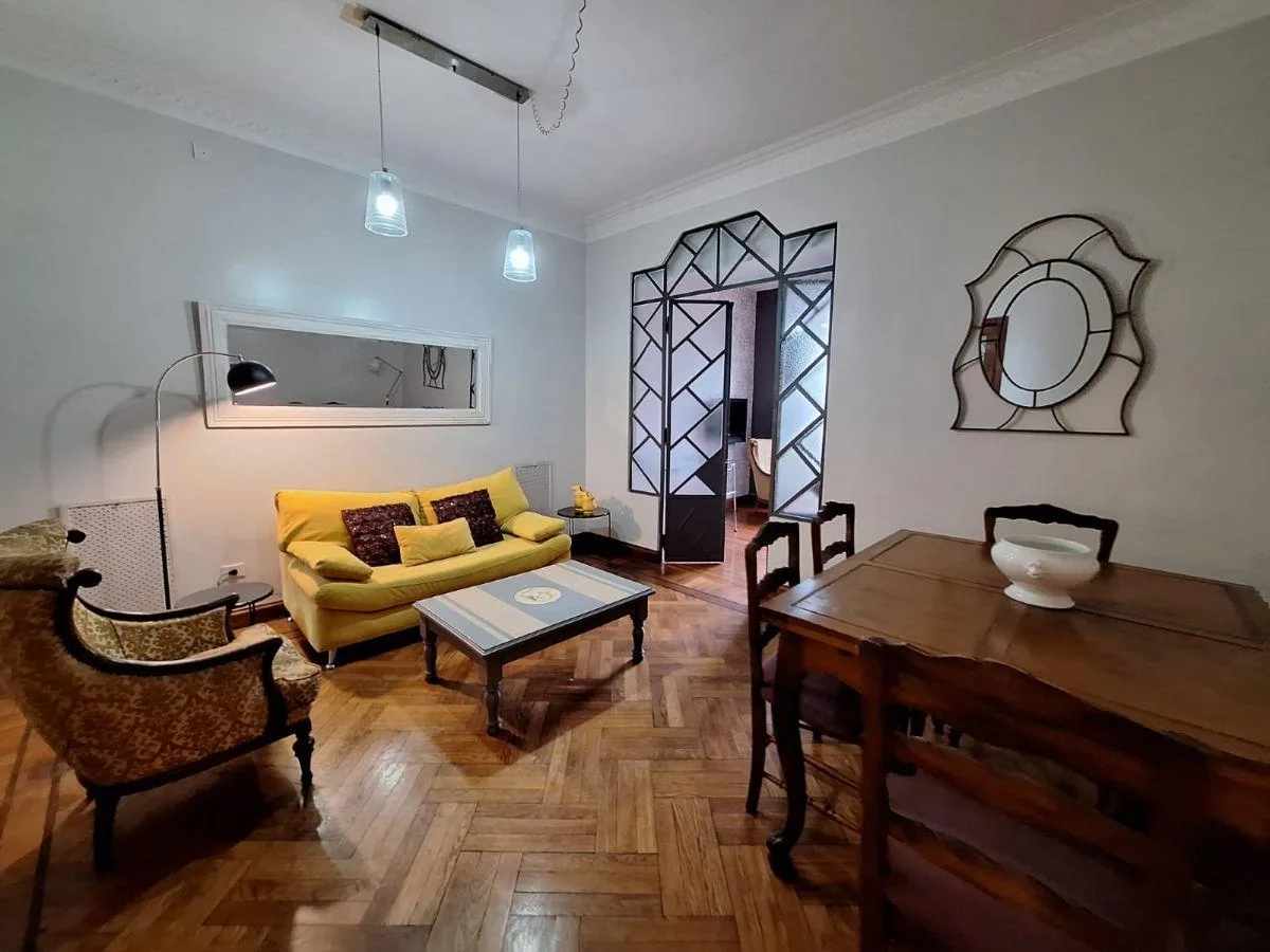 Меблированная квартира с 3 комнатами в Recoleta с 3 балконами