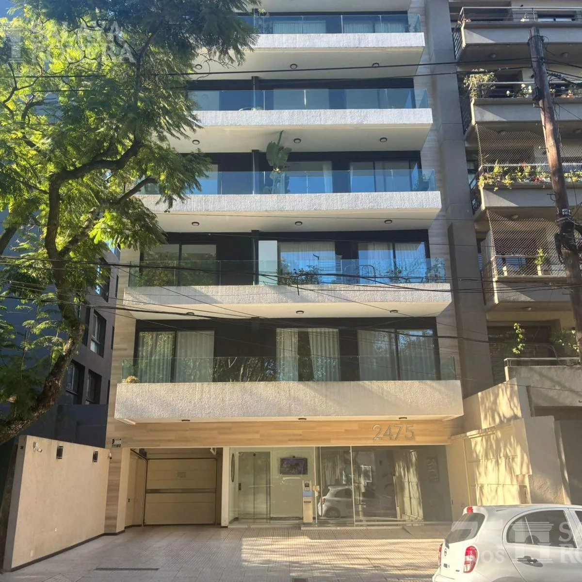 Apartamento de dois ambientes novo com vaga de garagem em Olivos
