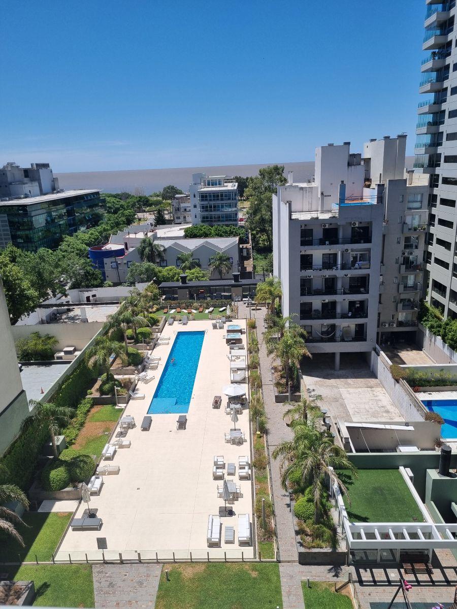 Two-room apartment with river view and terrace balcony in Vicente López