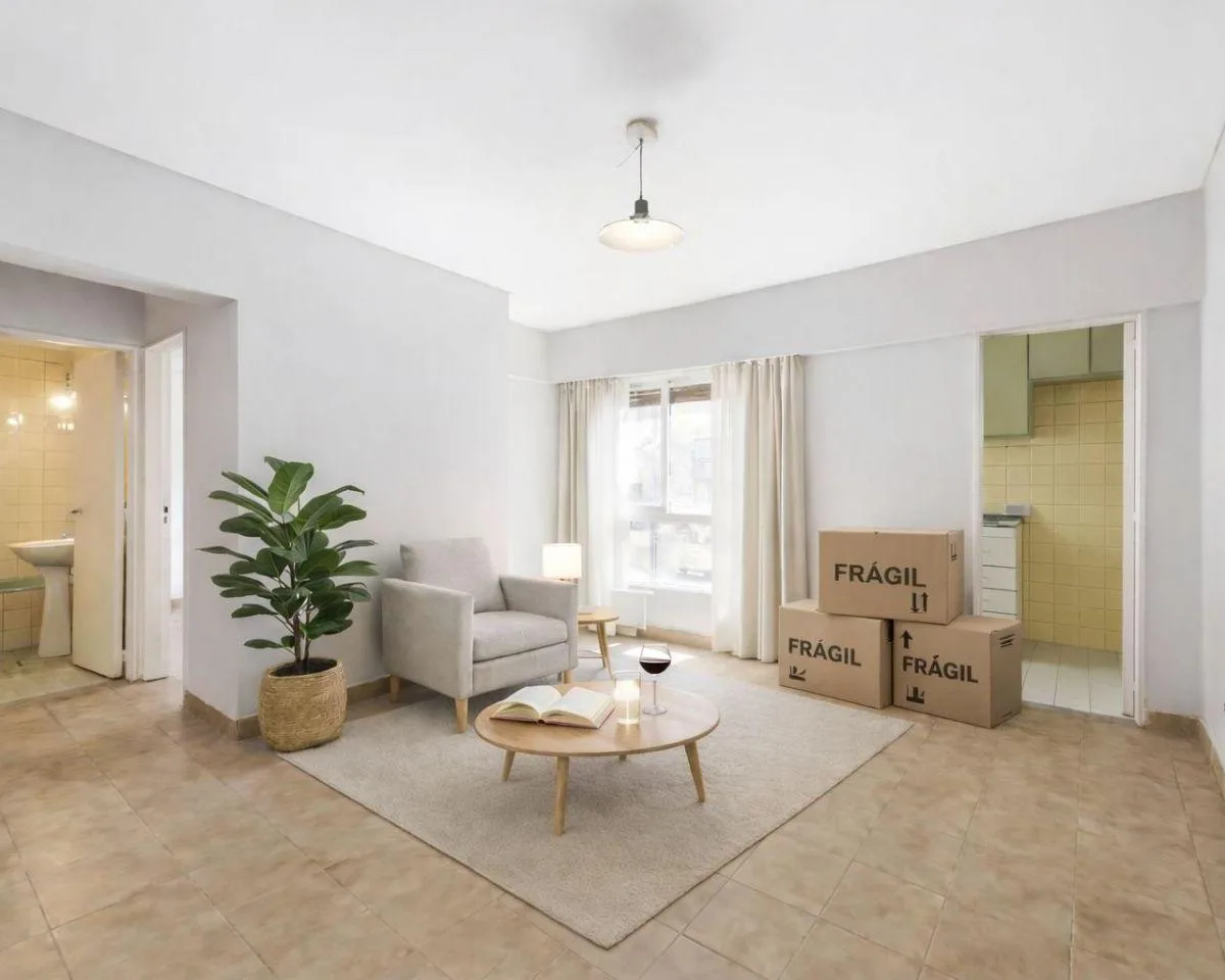 Departamento de 2 ambientes de 35,80 m² en Villa Crespo