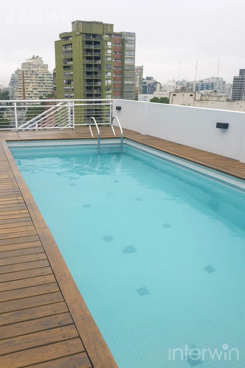 Monoambiente amoblado con balcón en Palermo