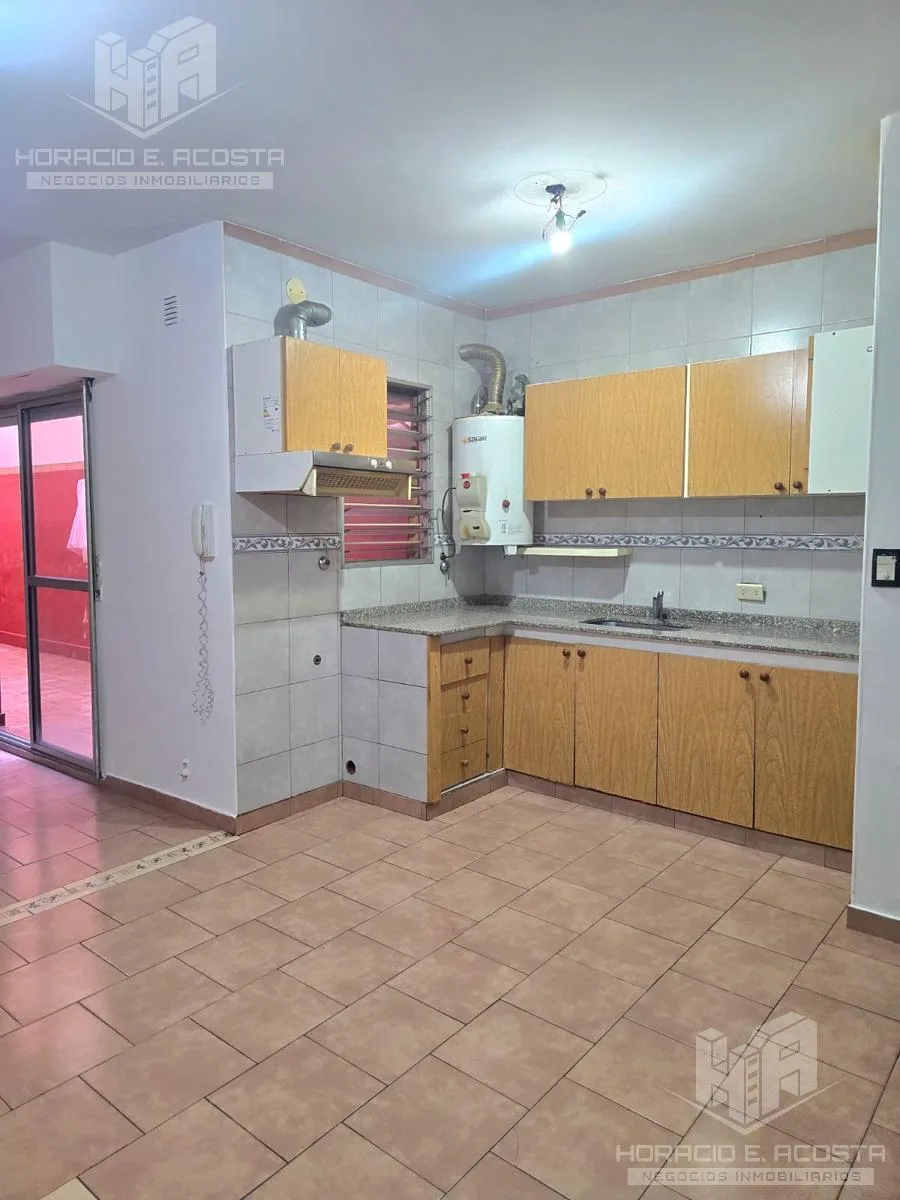 Two-bedroom three-room apartment with patio in General San Martín