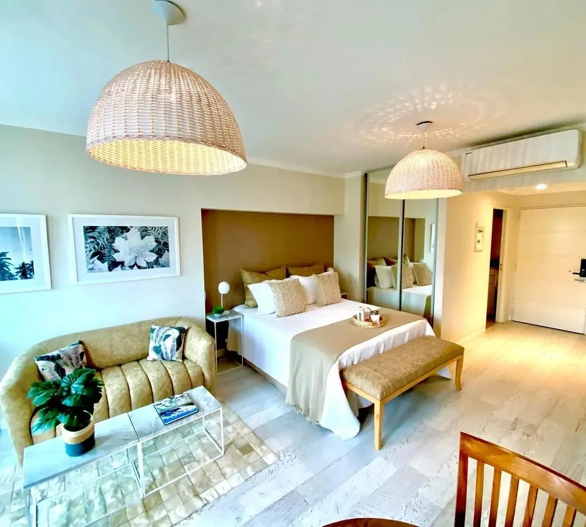 Apartamento kitnet mobiliado em Retiro