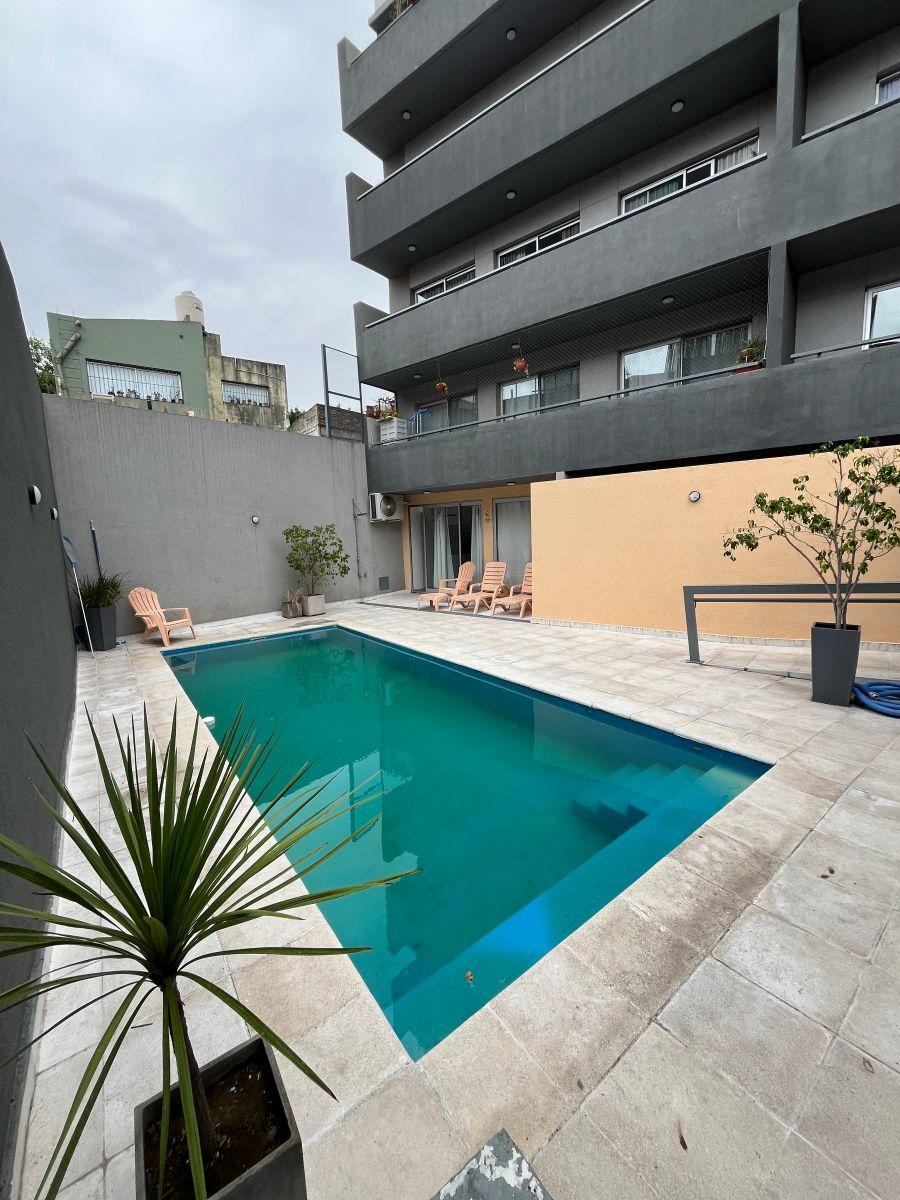 Apartamento de dois ambientes novo com 1 dormitório em Chacarita