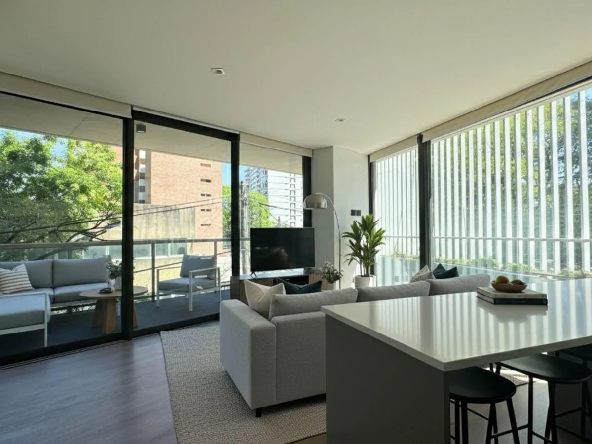 Departamento de 2 ambientes a estrenar con balcón y cochera en La Lucila