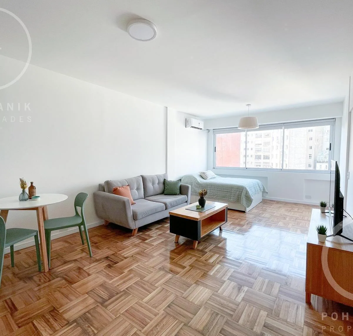 Furnished studio apartment in Retiro