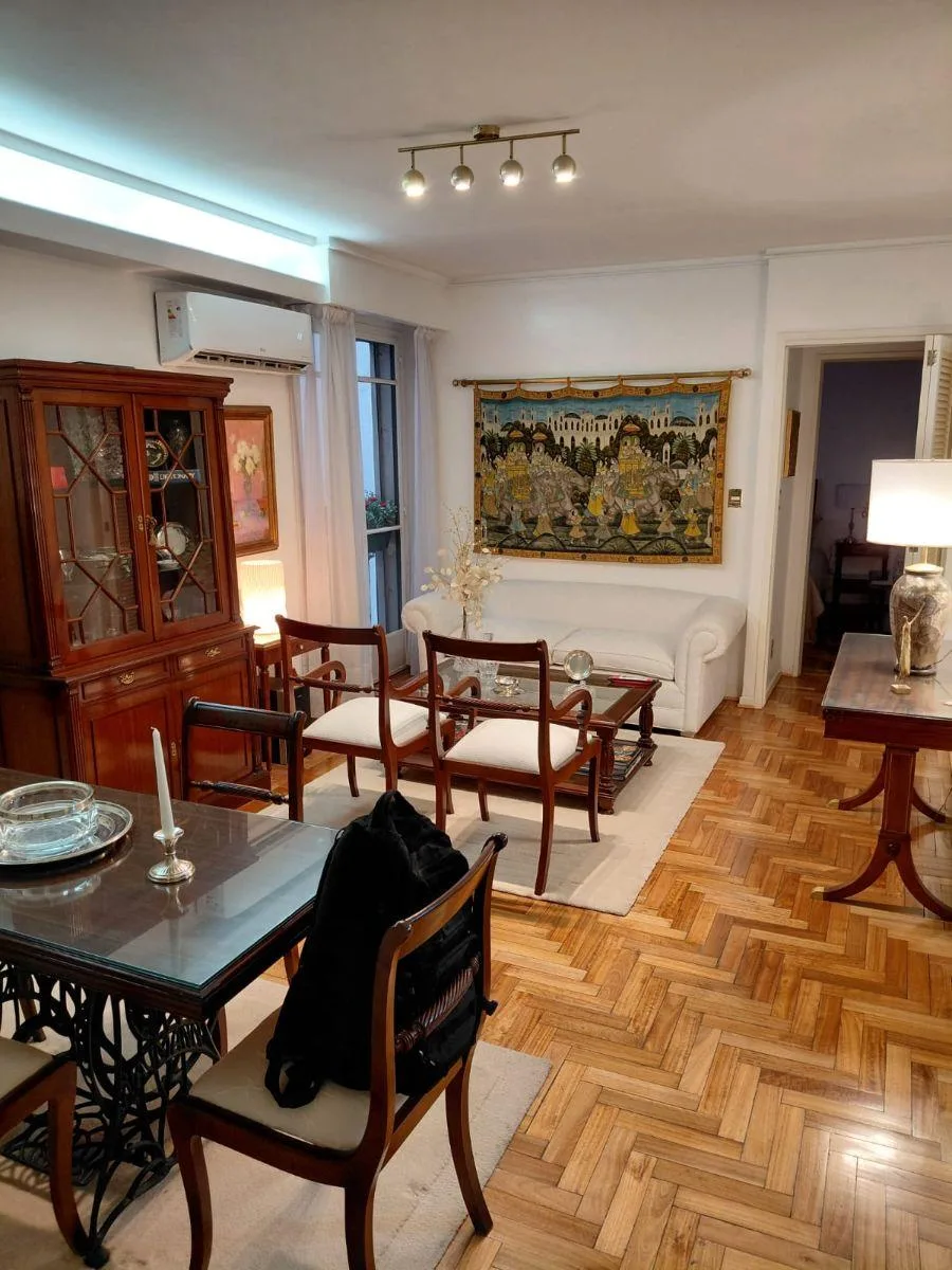 Departamento de 3 ambientes amoblado y equipado en Belgrano