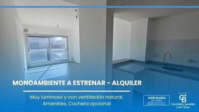 Kitnet novo com varanda em Avellaneda