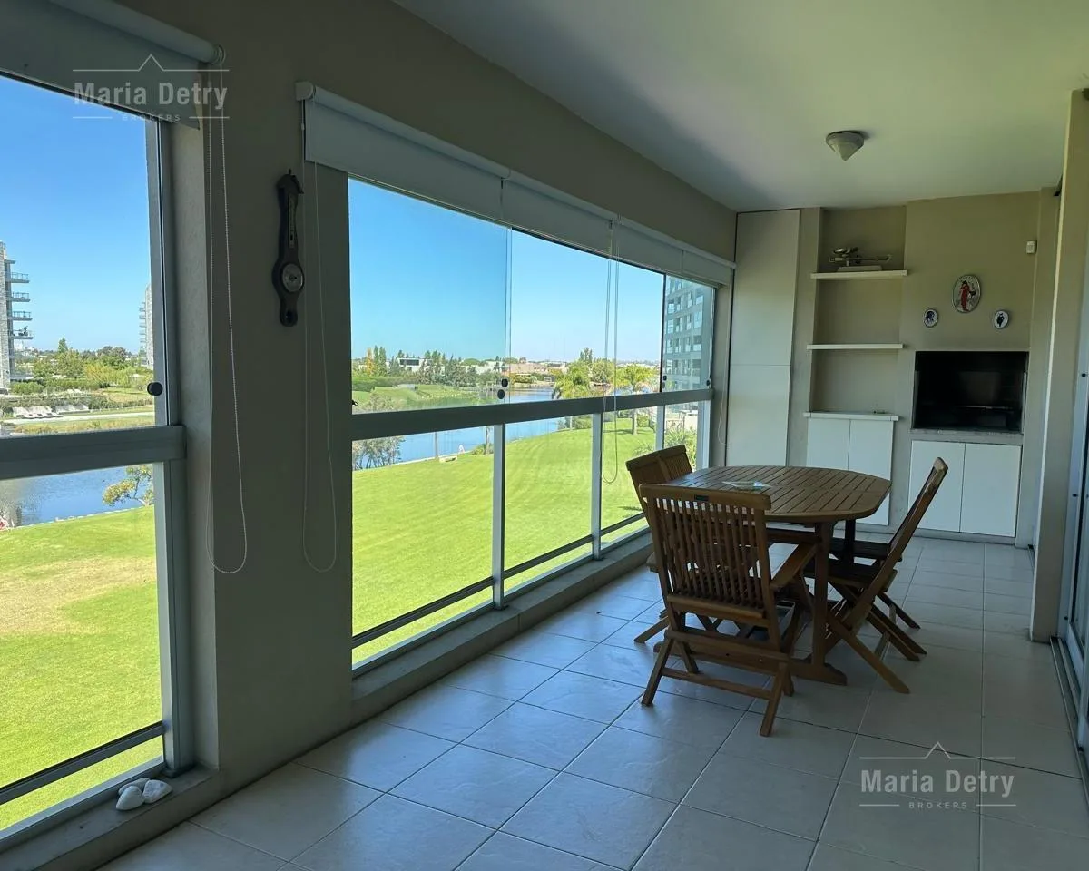 Departamento de 2 ambientes con vista al lago en Tigre (Barrio Portezuelo)