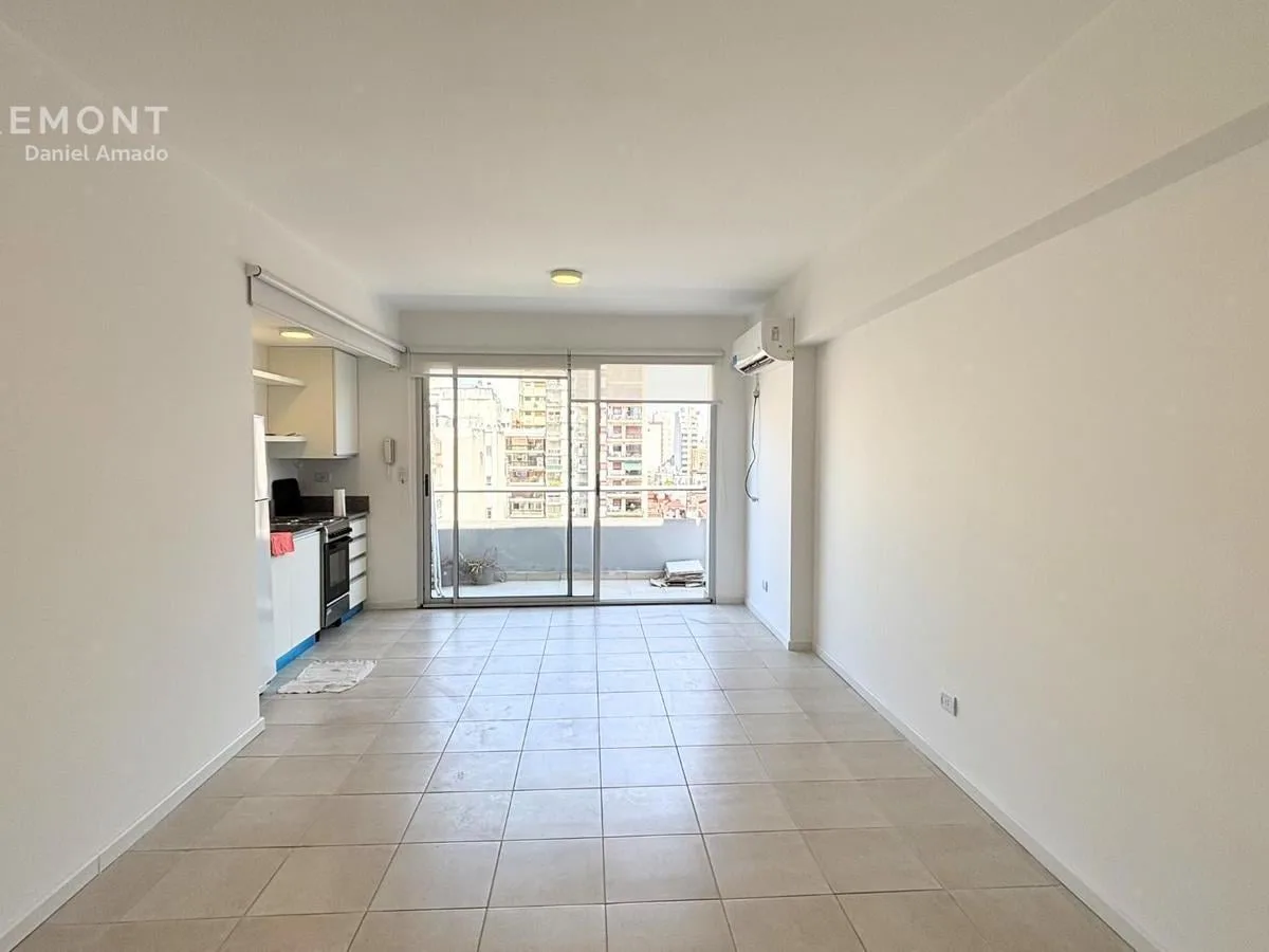 Departamento monoambiente apto profesional en Almagro Norte con balcón