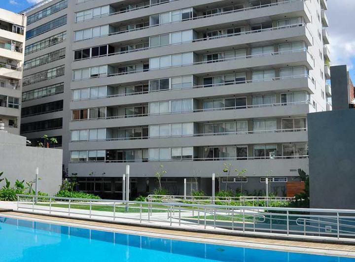 Apartamento mobiliado de 1 dormitório em Chacarita