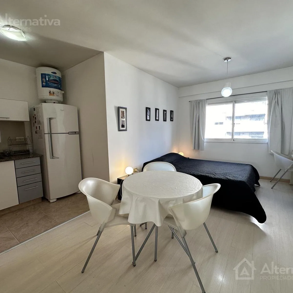 Меблированная квартира-студия для временной аренды в Almagro