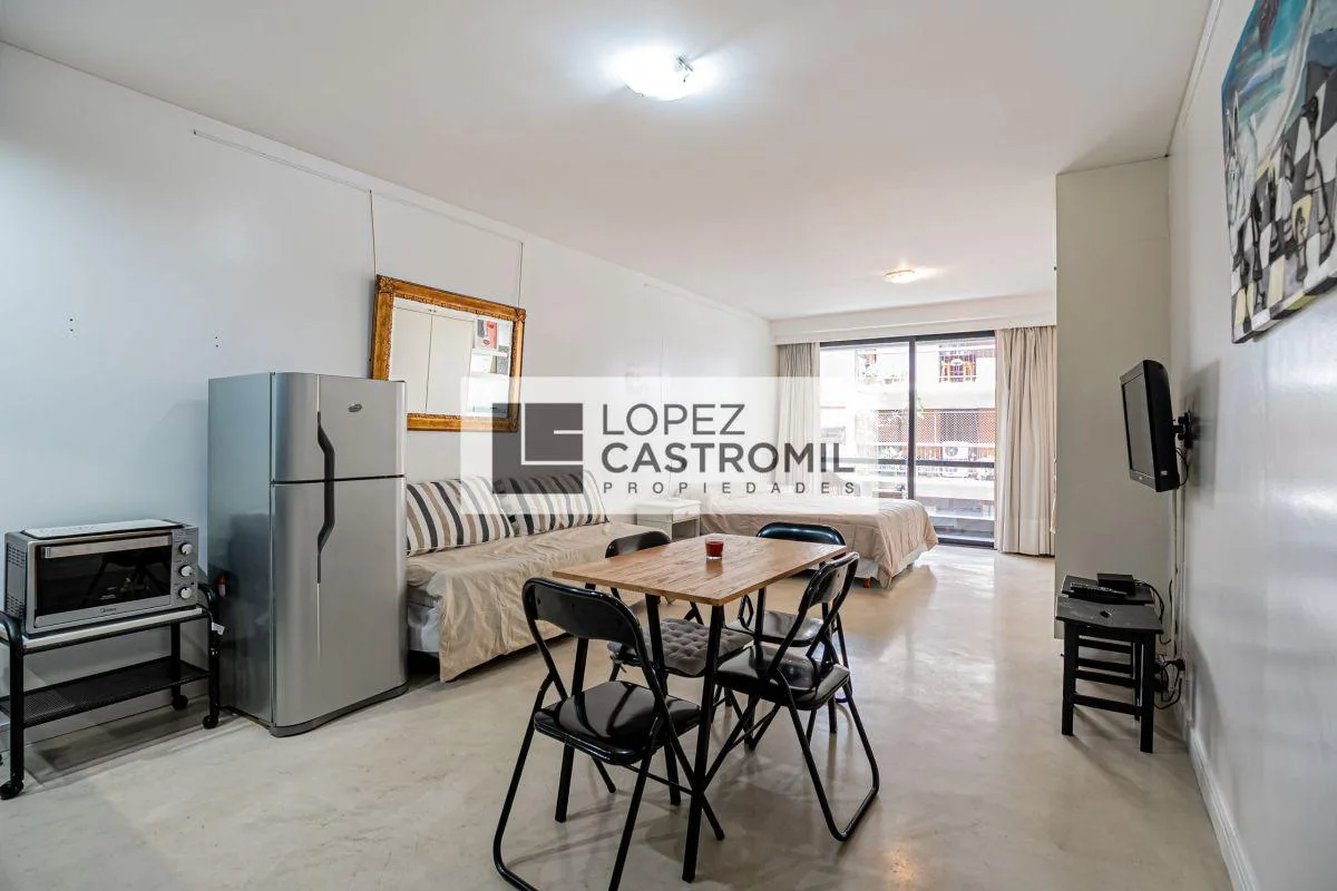 Furnished studio with balcony