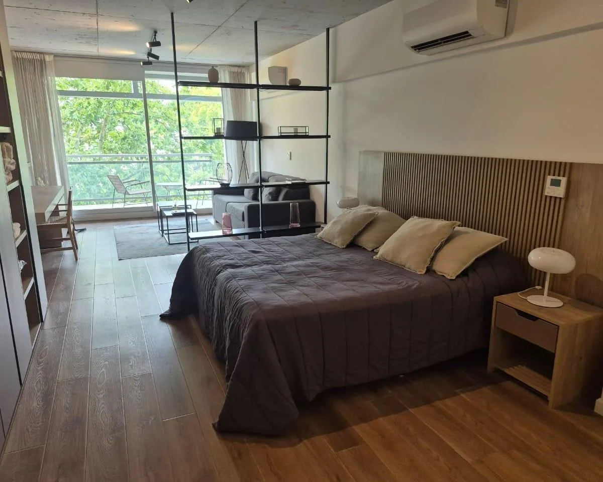 Kitnet mobiliada com vaga fixa em Retiro