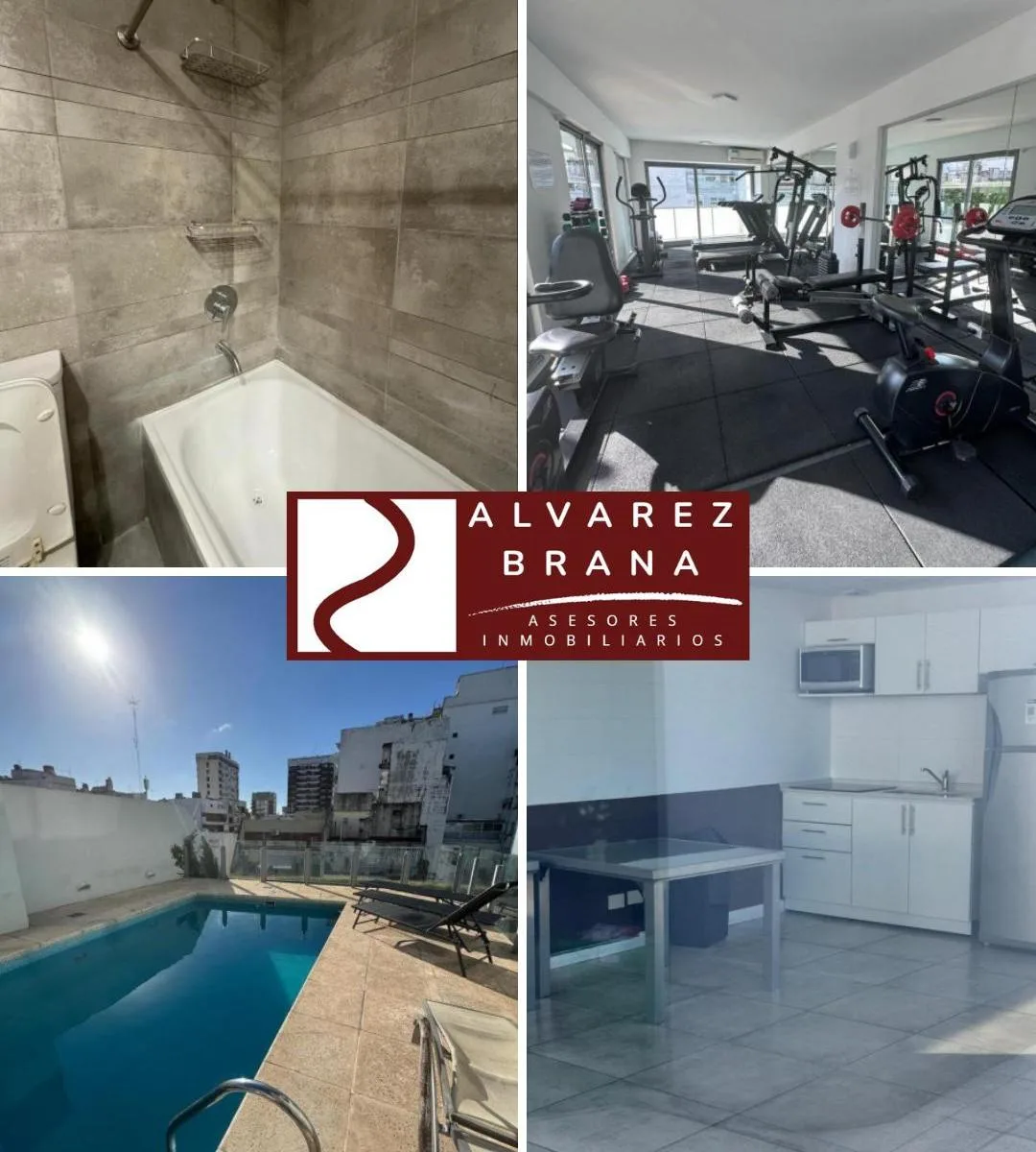 Studio apartment in Recoleta with balcony