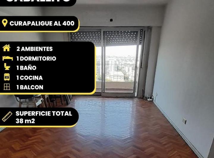 Departamento de 2 ambientes en Flores