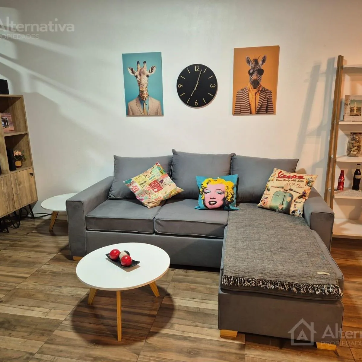 Kitnet mobiliada em Palermo Hollywood