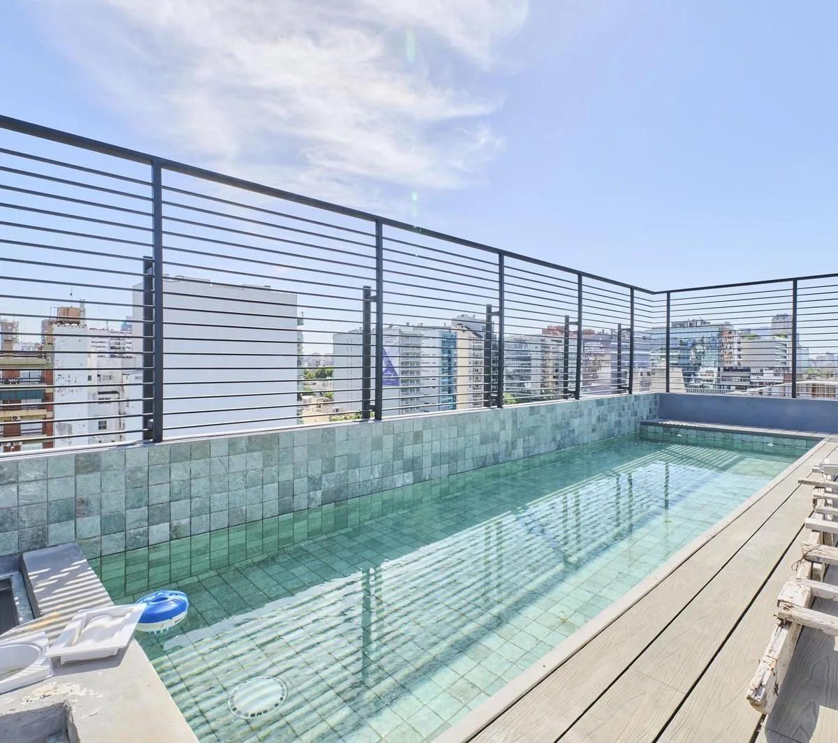 Apartamento de três ambientes com 2 quartos novo em Belgrano