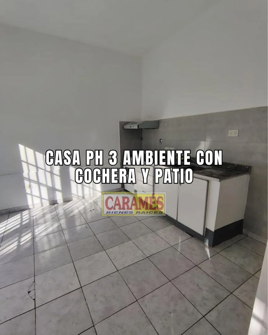PH de 3 ambientes com vaga coberta em Lanús Oeste