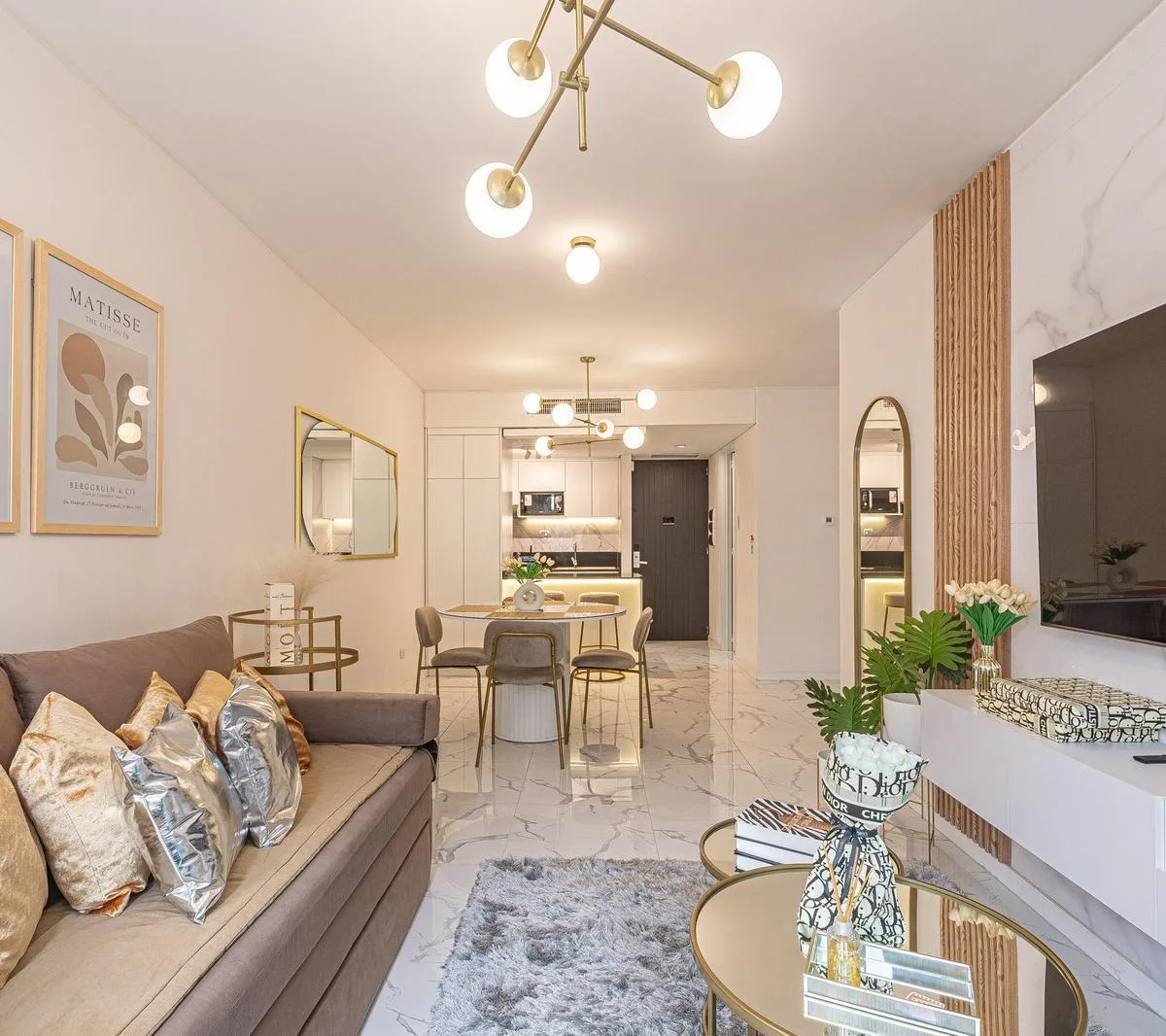 Apartamento de dois ambientes mobiliado em Puerto Madero