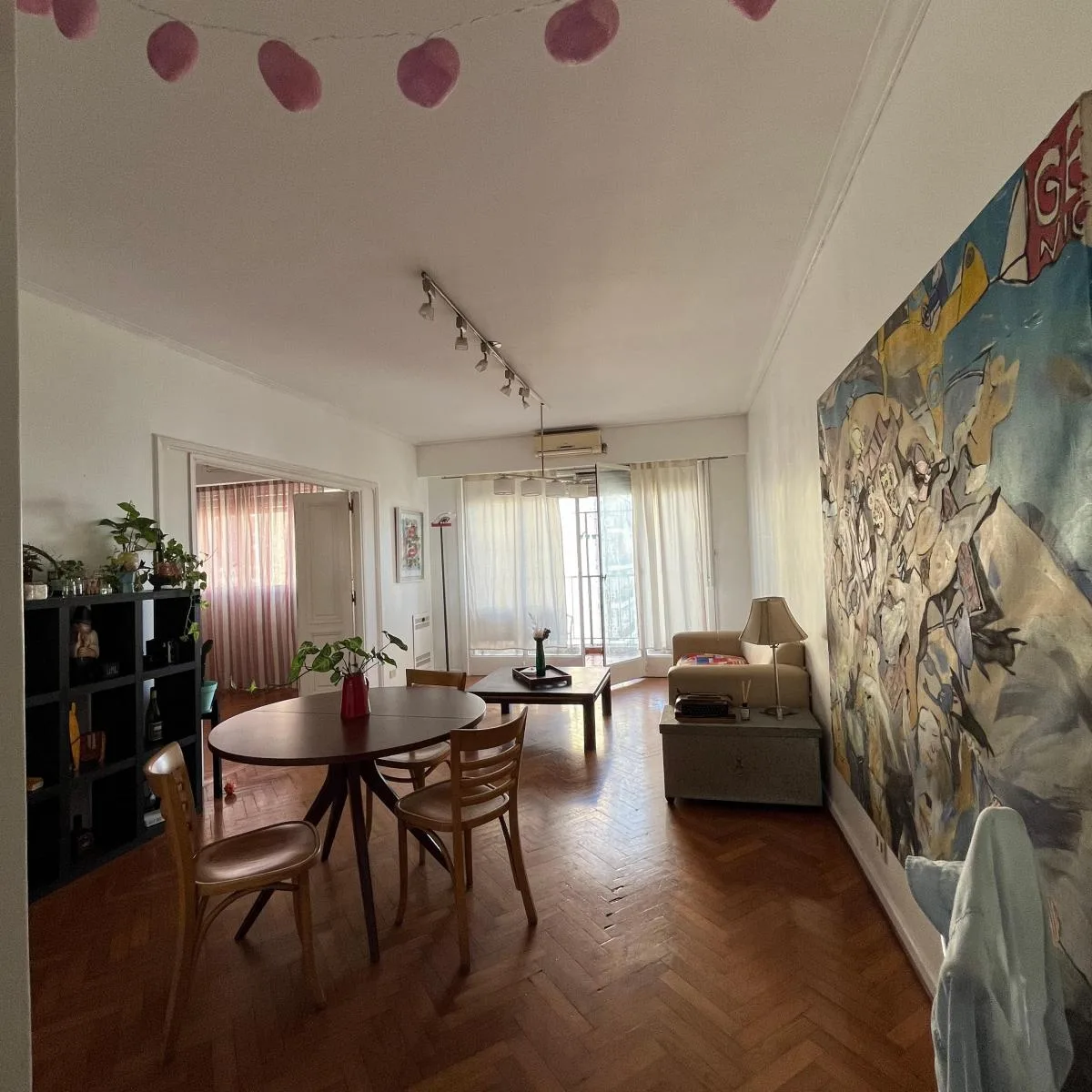 Apartamento mobiliado com 3 dormitórios em Constitución