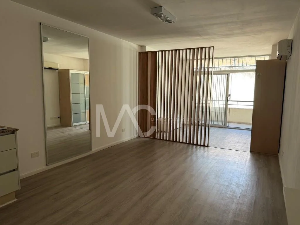 Monoambiente dividido en alquiler en Palermo