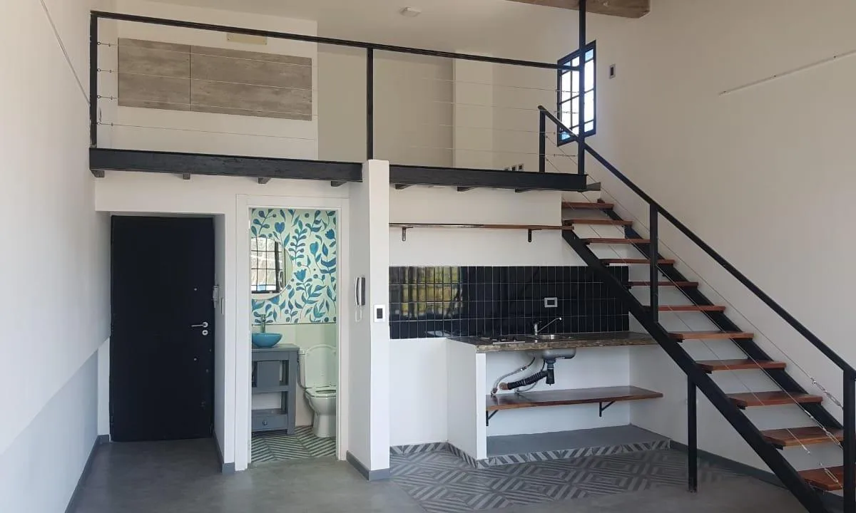 Apartamento tipo loft de 2 ambientes em Lanús com 1 quarto