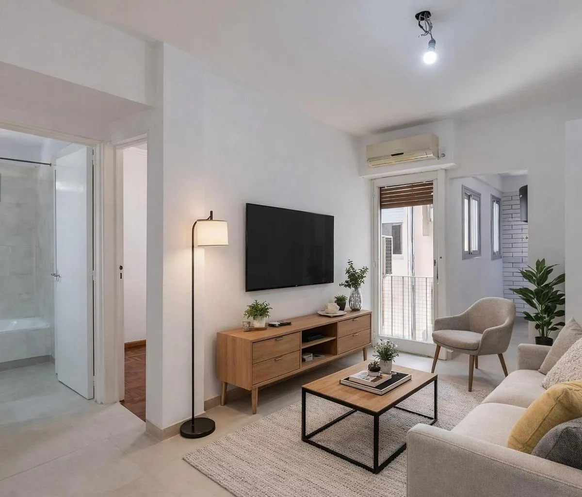 Apartamento de dois ambientes reformado em Balvanera