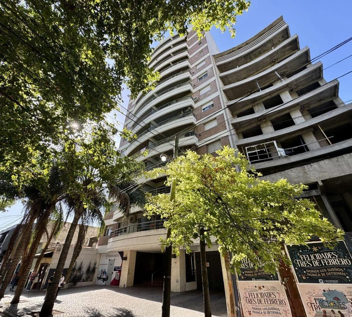Apartamento de três ambientes com 2 dormitórios em Tres de Febrero