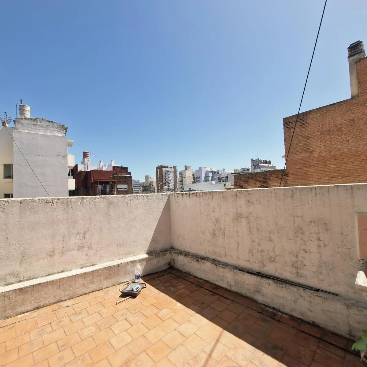 Monoambiente con terraza en Balvanera