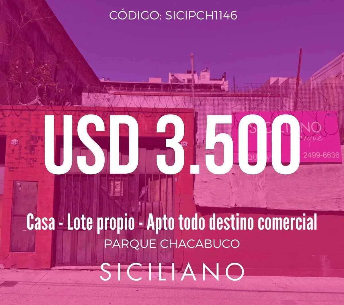 Commercial house in Caballito