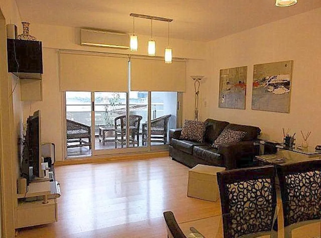Furnished one-bedroom apartment in Núñez with balcony terrace