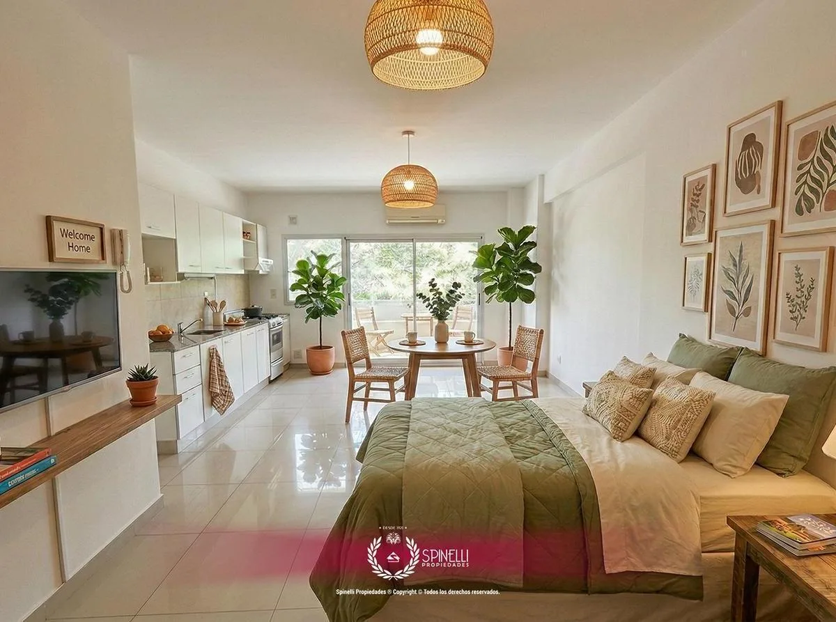 Monoambiente de 39 m² con balcón en Flores Norte