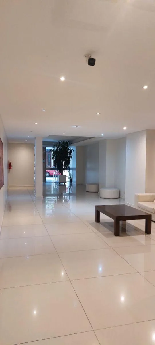 Kitnet com varanda e área de churrasco em Constitución