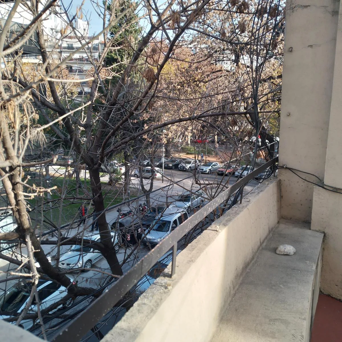 Studio street-facing ground-level apartment in Villa Crespo with shared terrace