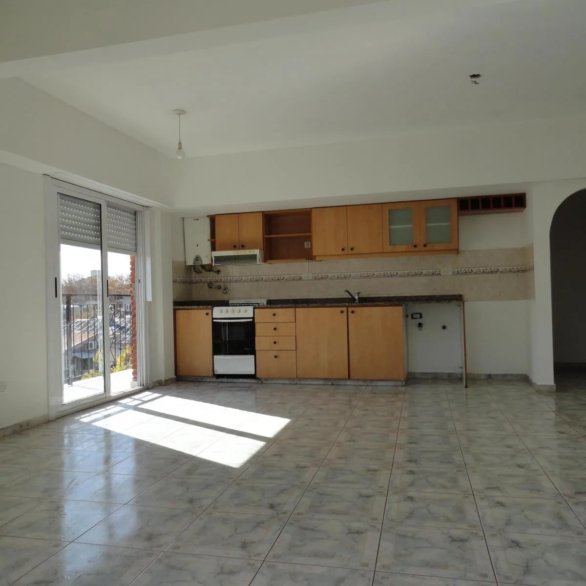 Departamento de 3 ambientes en Villa Urquiza con 2 balcones al frente
