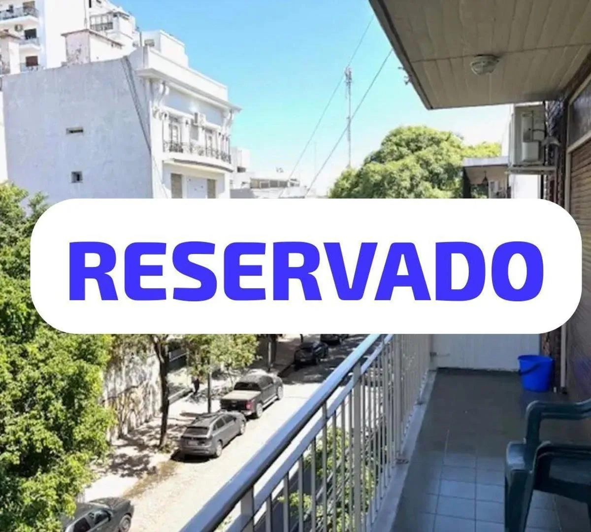 Departamento de 4 ambientes al frente con balcón corrido en Barracas