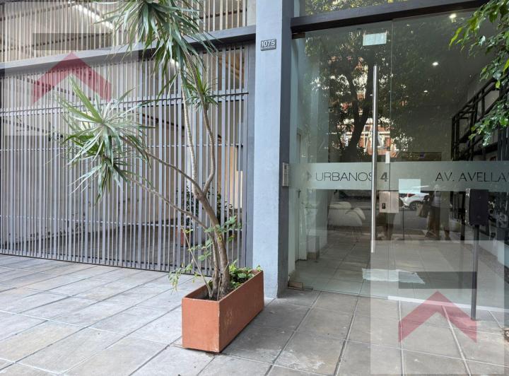 Квартира-студия в Caballito с балконом, зоной гриля и мебелью для найма