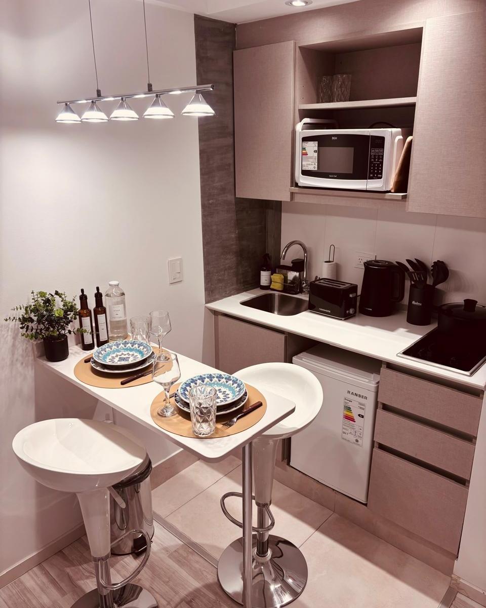 Studio apartment with amenities in Núñez