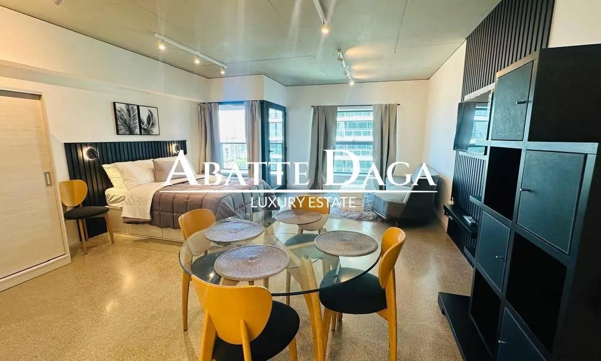 Kitnet mobiliado em Puerto Madero com varanda