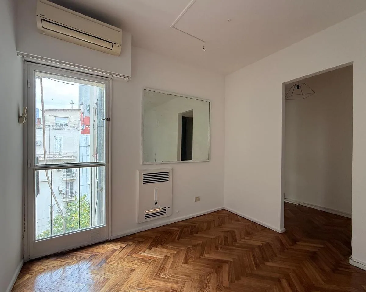 Apartamento de dois ambientes com 1 quarto em Palermo