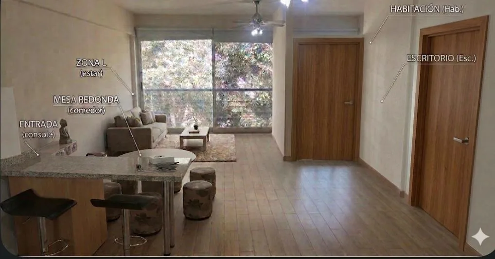 Departamento de 3 ambientes en alquiler en Concord Pilar con cochera