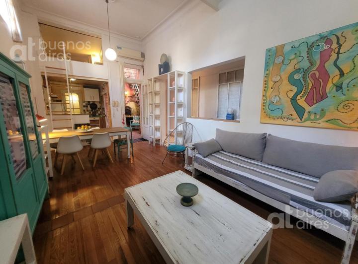 Refurbished 1-bedroom PH with patio in San Telmo