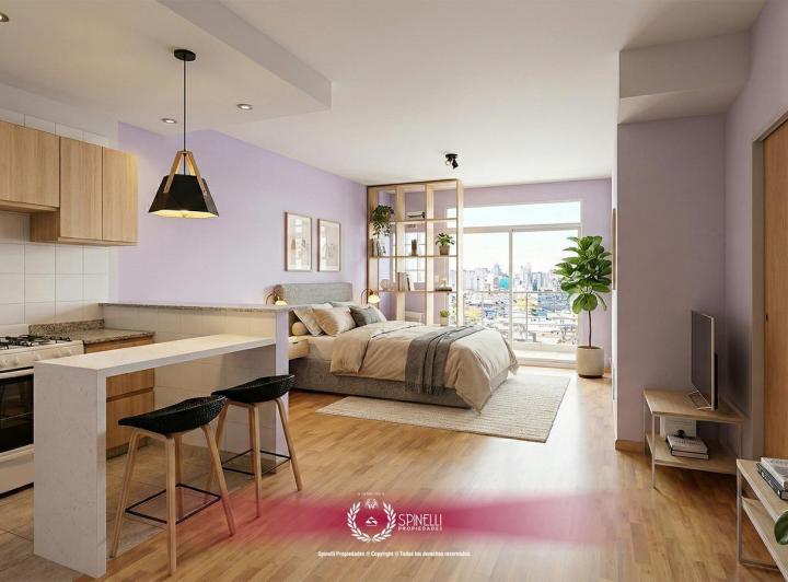 New studio apartment with balcony in Boedo