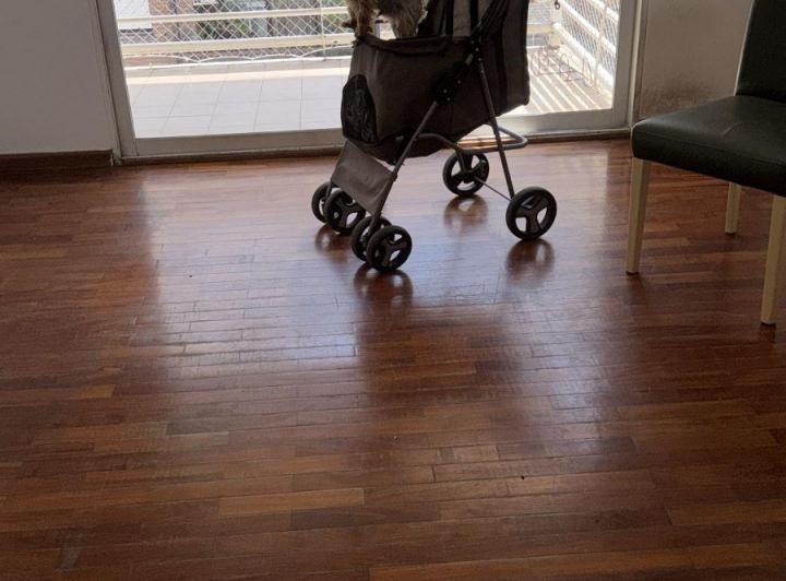 Two-bedroom street-facing apartment in Almagro