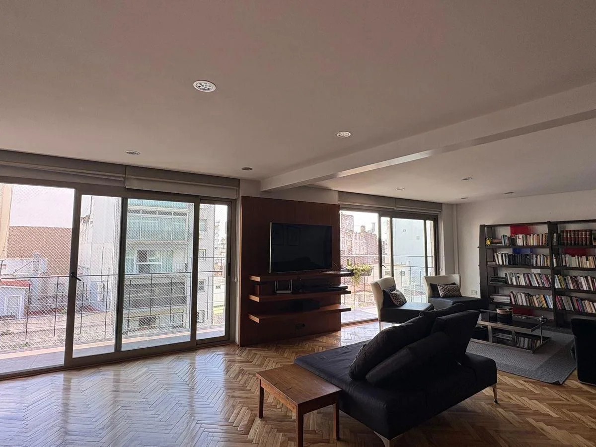 Departamento de 3 ambientes amoblado en Recoleta